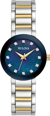 Bulova Futuro Quartz Womens Watch 98P157
