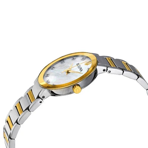 Bulova Futuro Diamond Quartz Women's Watch 98P180