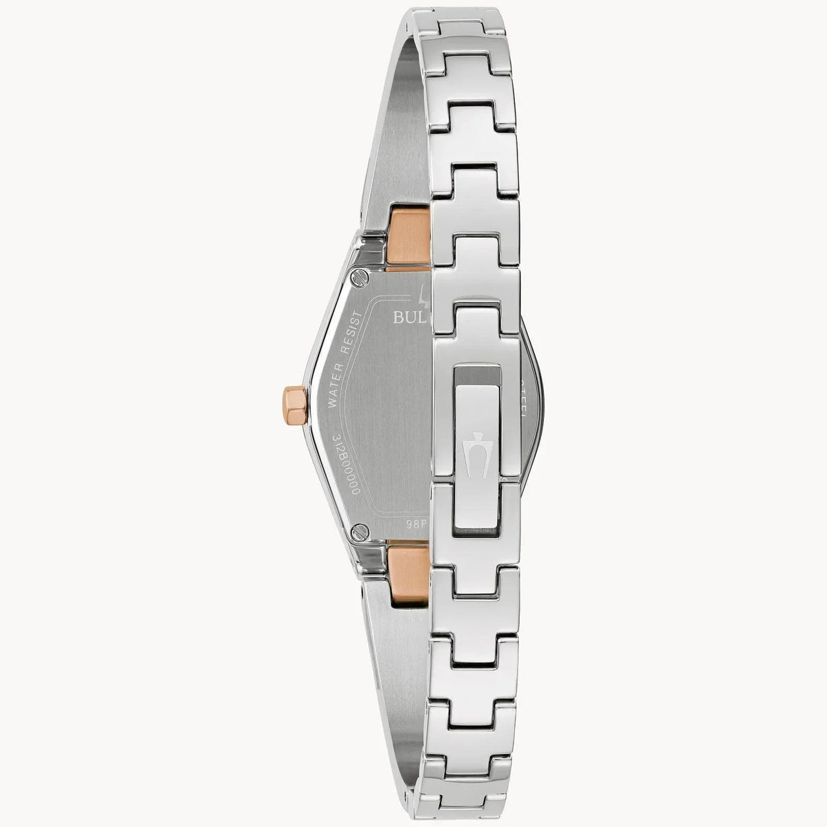 Bulova Gemini Modern Quartz Womens Watch 98P216