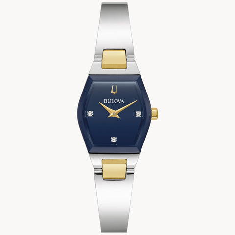 Bulova Gemini Modern Quartz Women's Watch 98P218