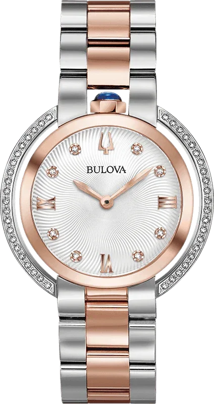 Bulova Rubaiyat Quartz Womens Watch 98R247