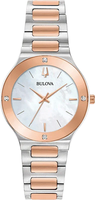 Bulova Futuro Quartz Womens Watch 98R274