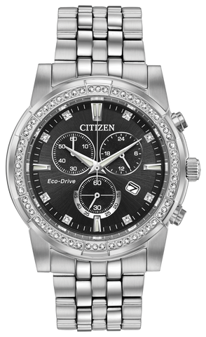 Citizen Eco Drive Crystal Mens Watch AT2450-58E
