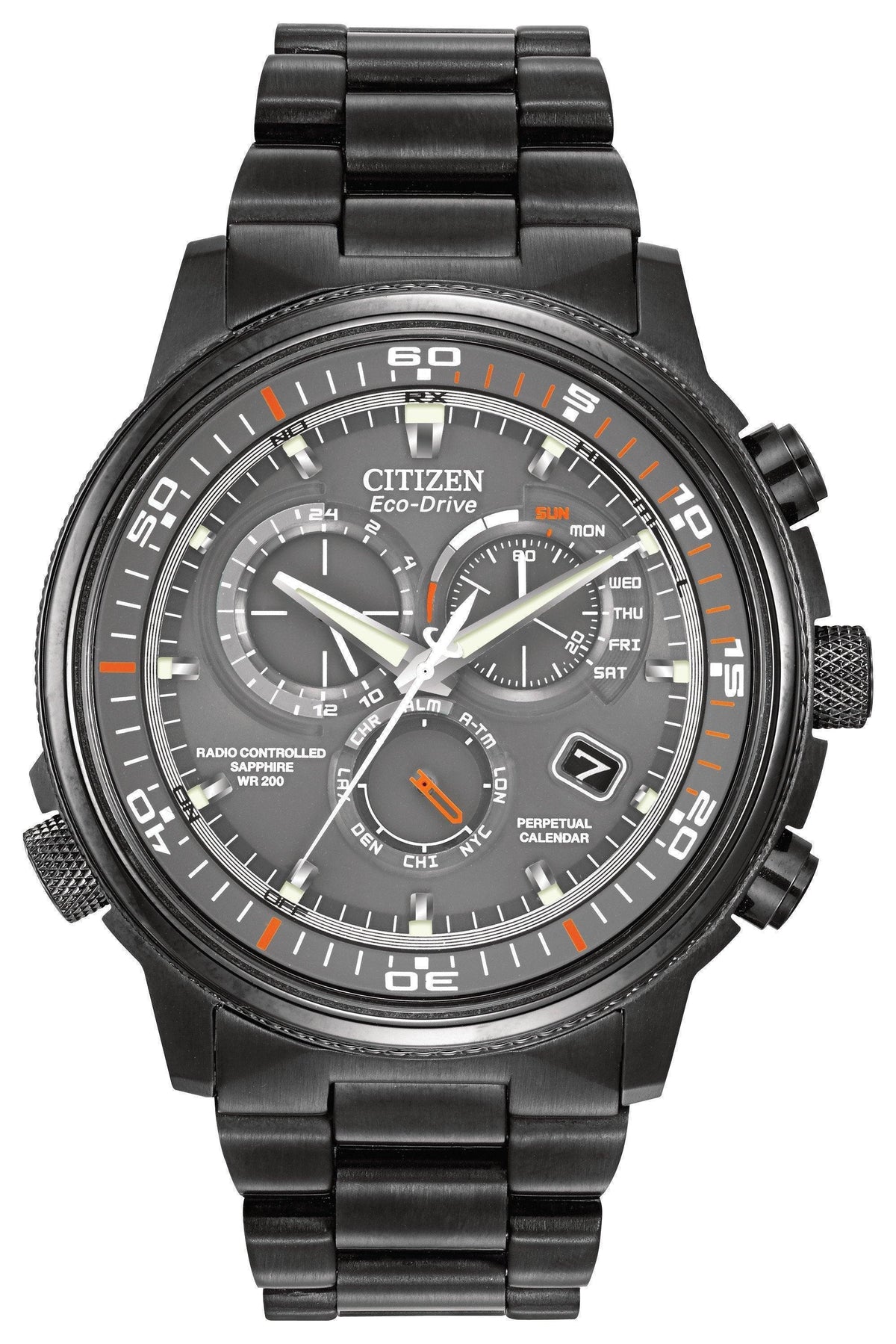 Citizen Eco Drive Nighthawk A-T Mens Watch AT4117-56H