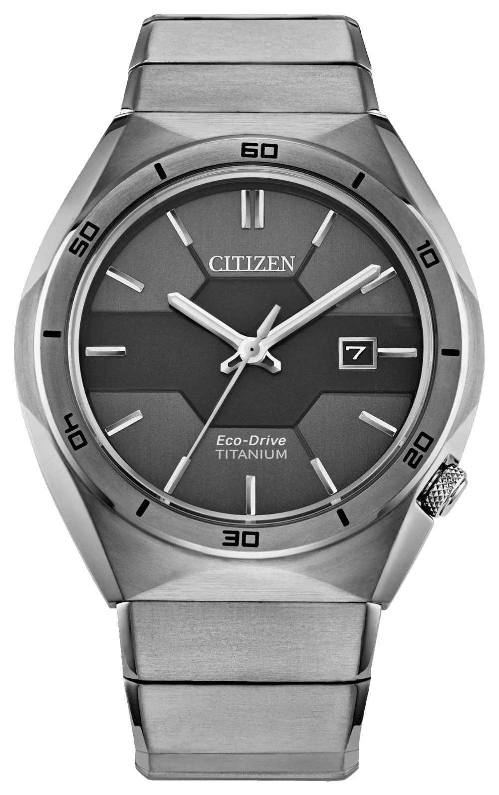 Citizen Eco Drive Super Titanium Armor Mens Watch AW1660-51H
