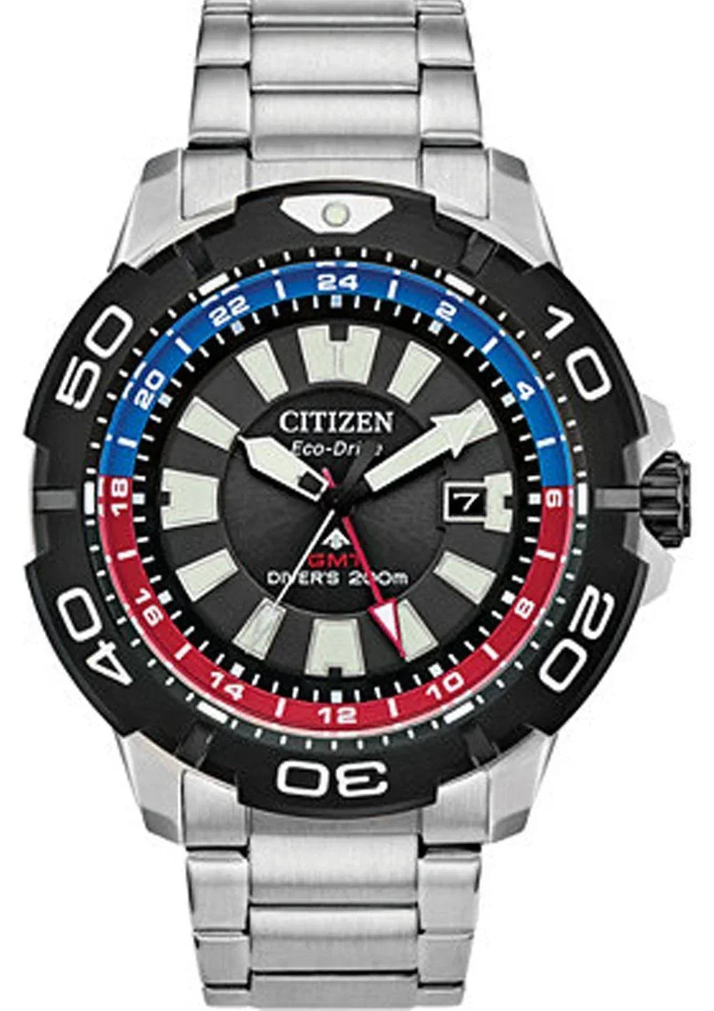 Citizen Eco Drive Promaster Diver Gmt Mens Watch BJ7128-59E