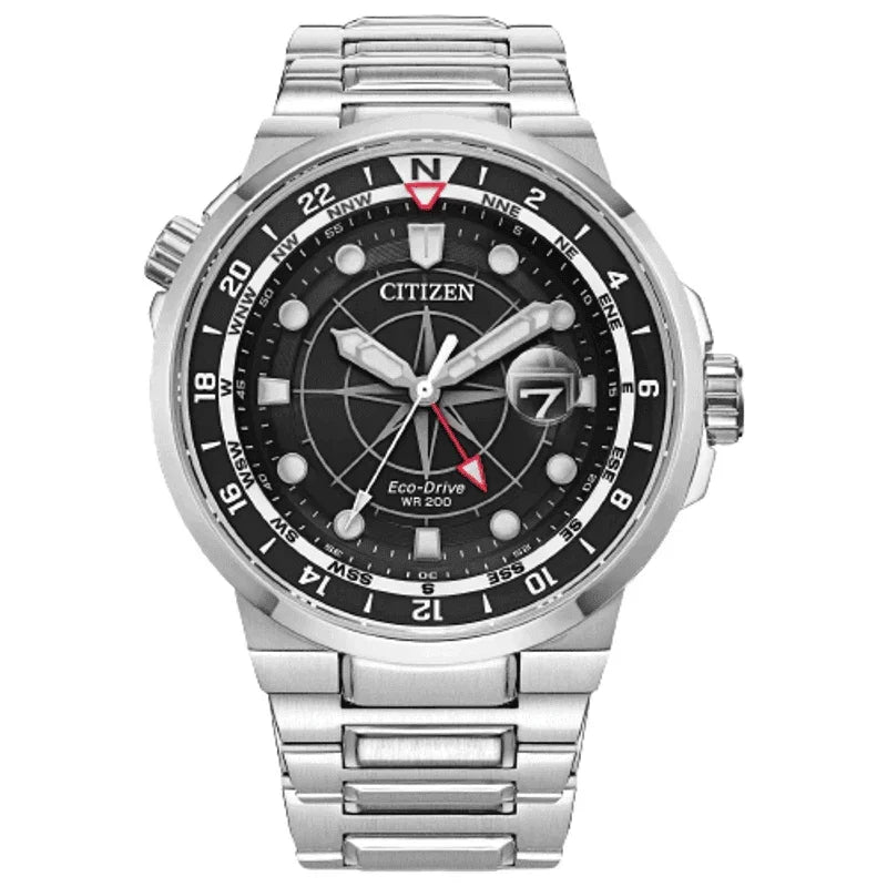 Citizen Endeavor GMT Eco-Drive Mens Watch BJ7140-53E