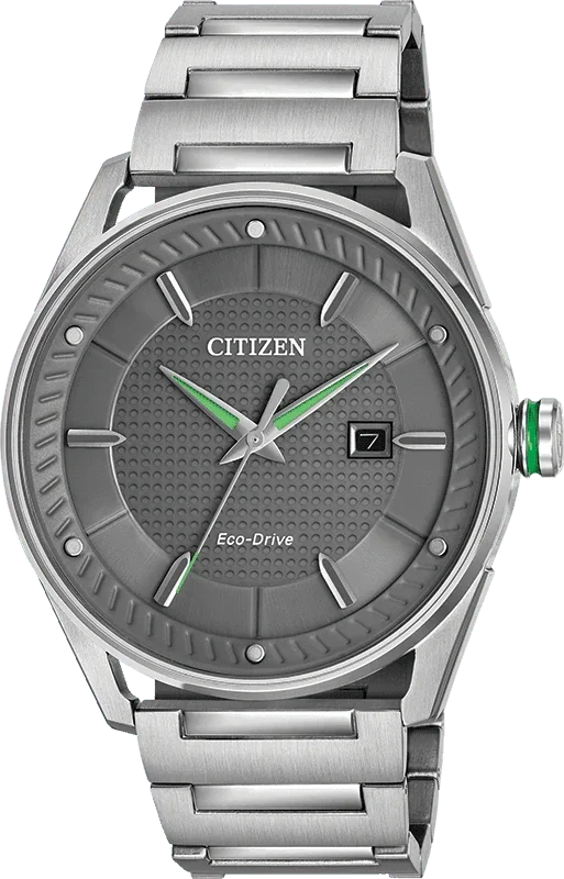 Citizen Eco Drive CTO (Check This Out) Mens Watch BM6980-59H