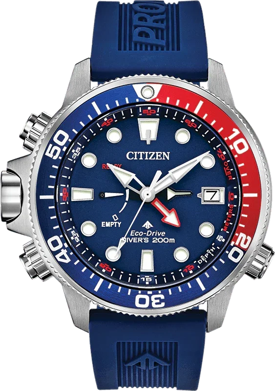Citizen Eco Drive Promaster Aqualand Depth Meter Mens Watch BN2038-01L