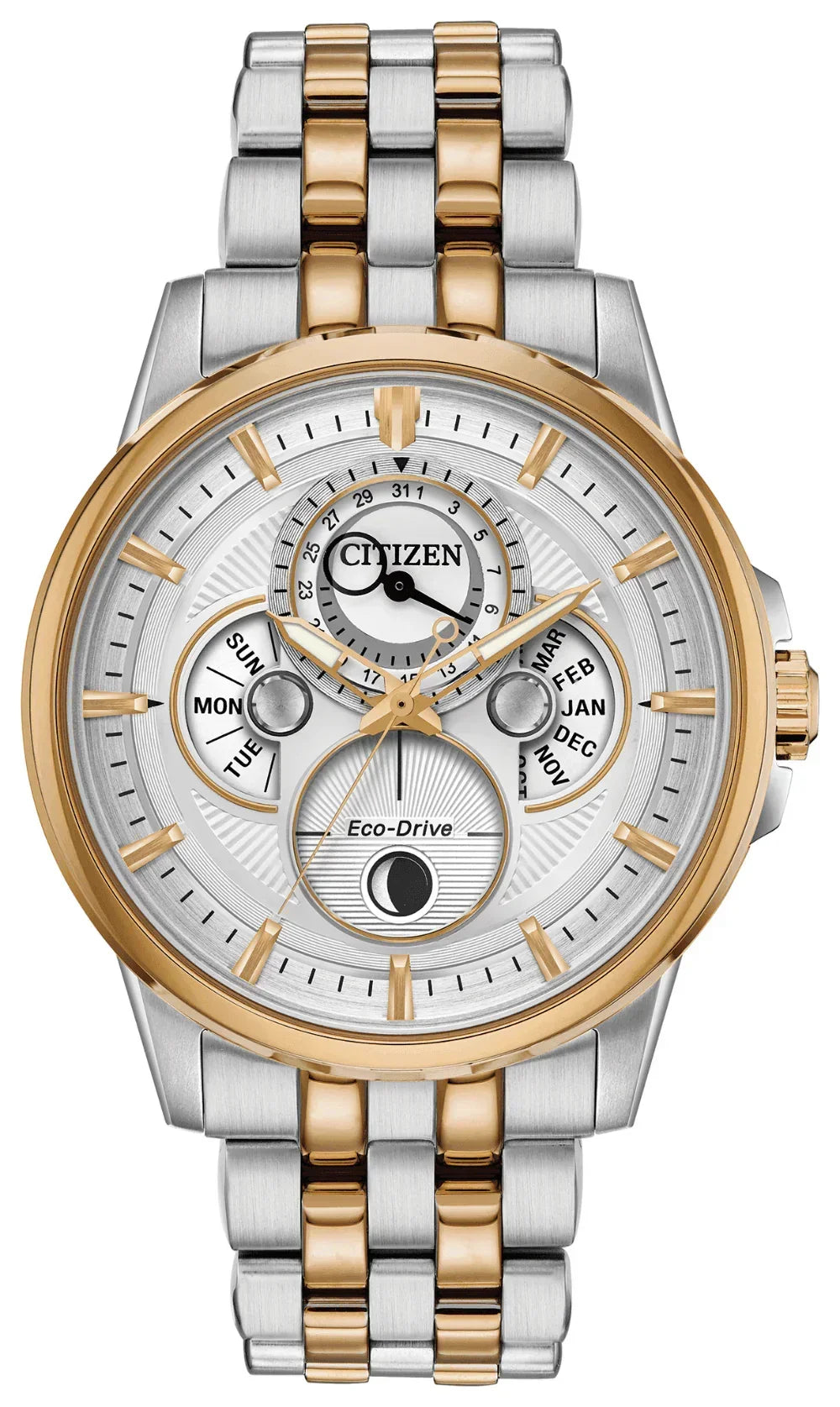 Citizen Eco Drive Calendrier Mens Watch BU0056-57A