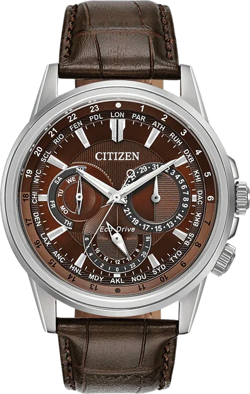 Citizen Eco Drive Calendrier Mens Watch BU2020-29X