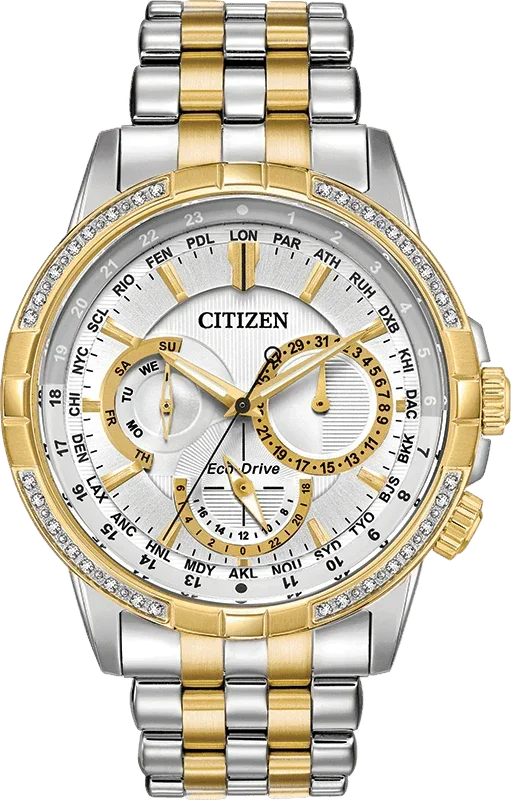 Citizen Eco Drive Calendrier Mens Watch BU2084-51A