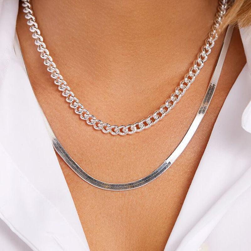 Sterling Silver 22&quot; 6.7mm Mens Curb Link Chain