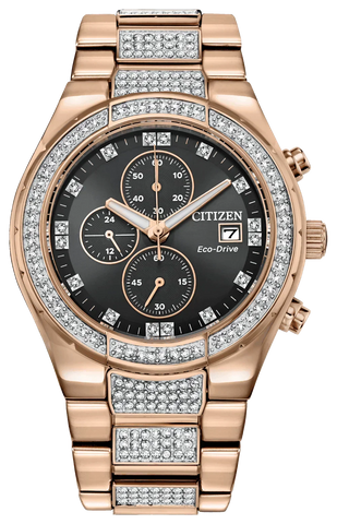 Citizen Eco Drive Crystal Men's Watch CA0753-55E