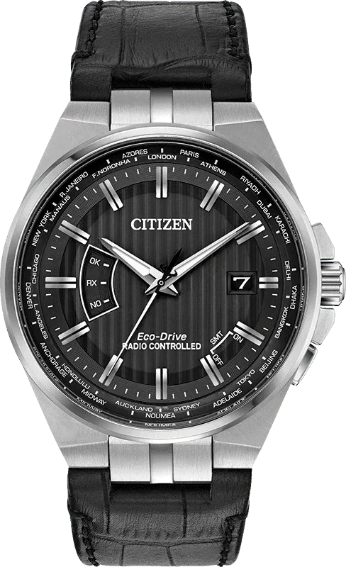 Citizen Eco Drive World Perpetual A-T Mens Watch CB0160-00E