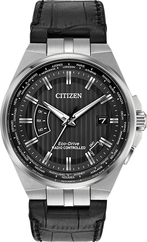 Citizen World Perpetual A-T Eco-Drive Mens Watch CB0160-00E