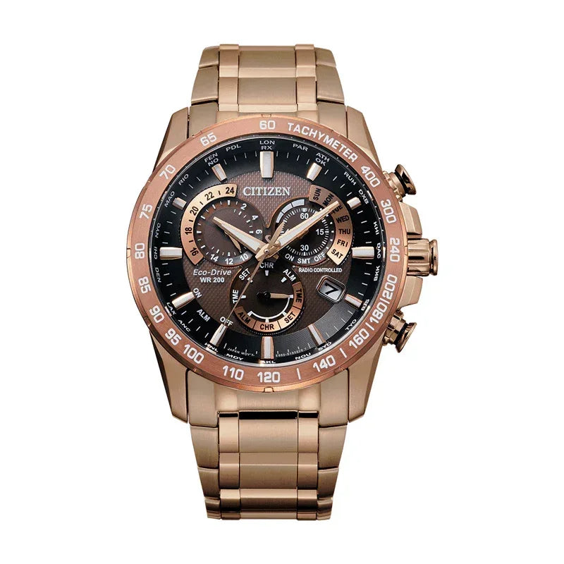 Citizen Eco Drive Perpetual Chrono A-T Mens Watch CB5896-54X