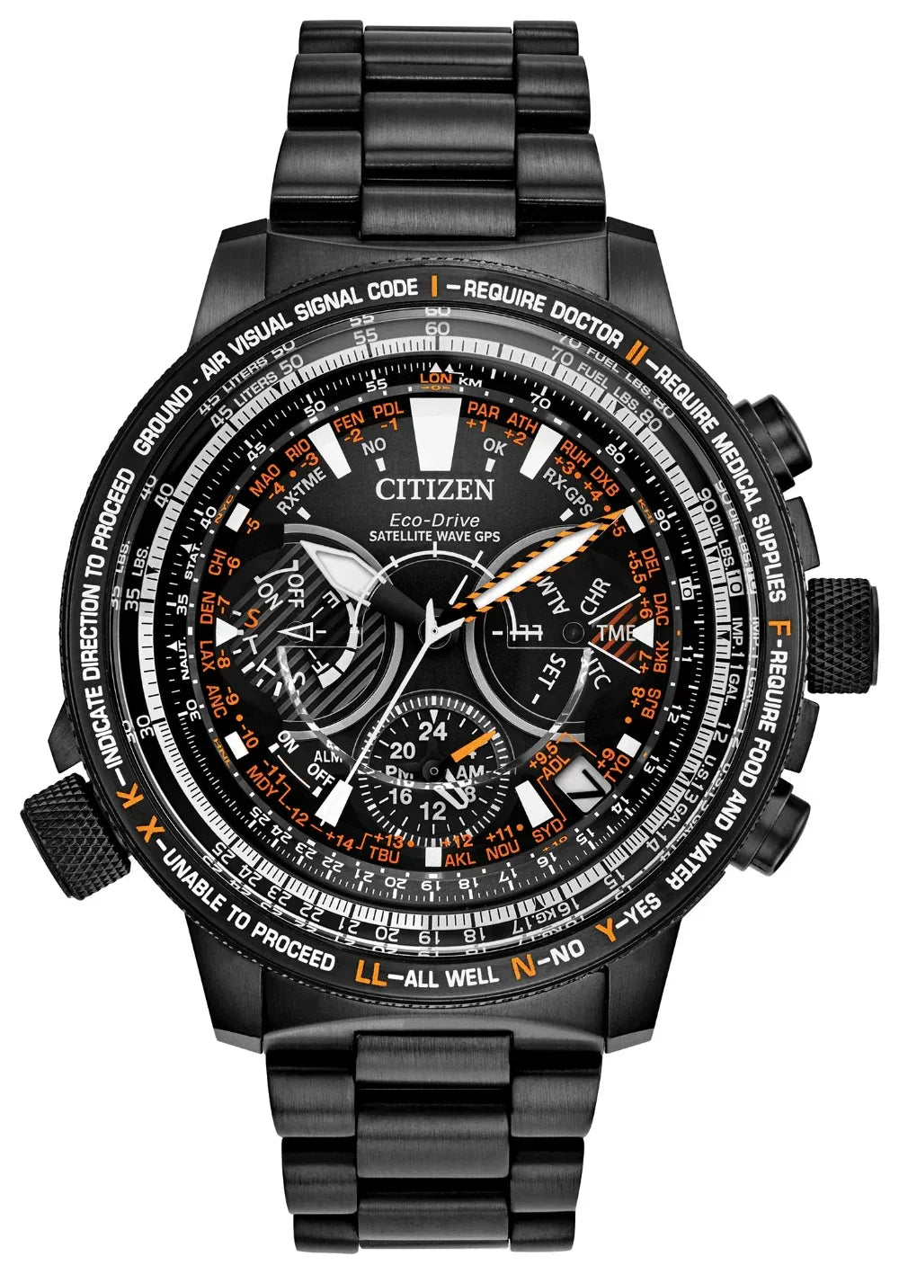 Citizen Eco Drive Promaster 30Th Anniversary Satellite Wave Limited Edition Mens Watch CC7015-55E