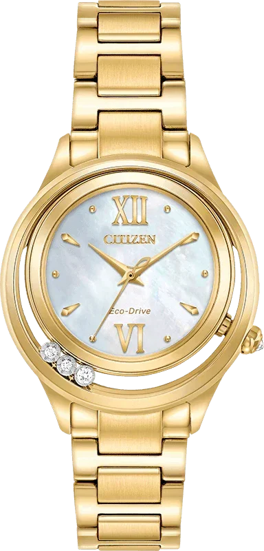 Citizen L Sunrise LS Eco Drive Womens Watch EM0512-58D