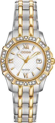 Citizen Silhouette Eco-Drive Diamonds Womens Watch EW2364-50A