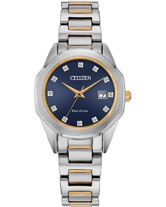 Citizen Eco Drive Corso Womens Watch EW2584-53L