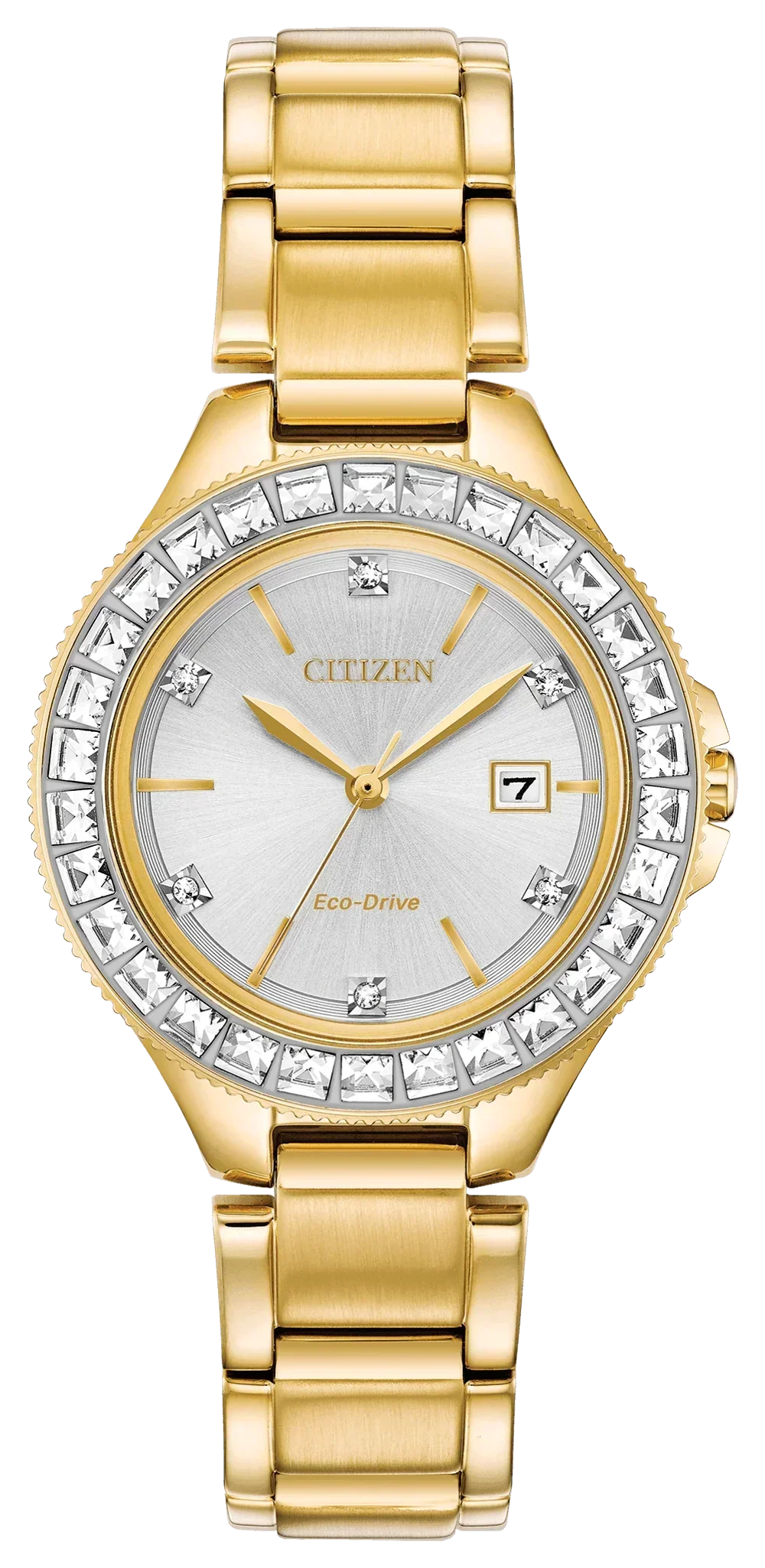 Citizen Eco Drive Silhouette Crystal Womens Watch FE1192-58A