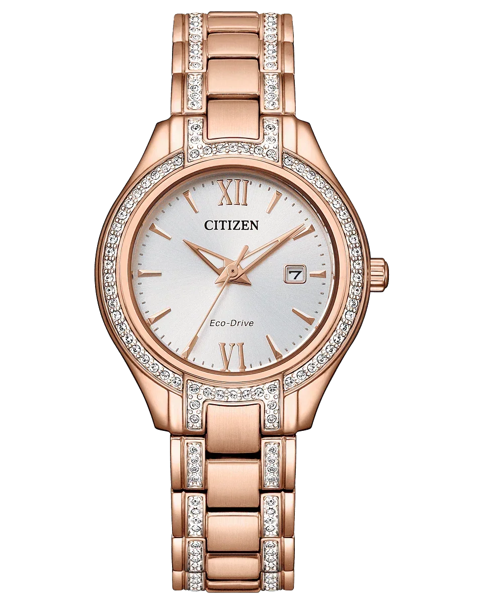 Citizen Silhouette Crystal Eco Drive Womens Watch FE1233-52A