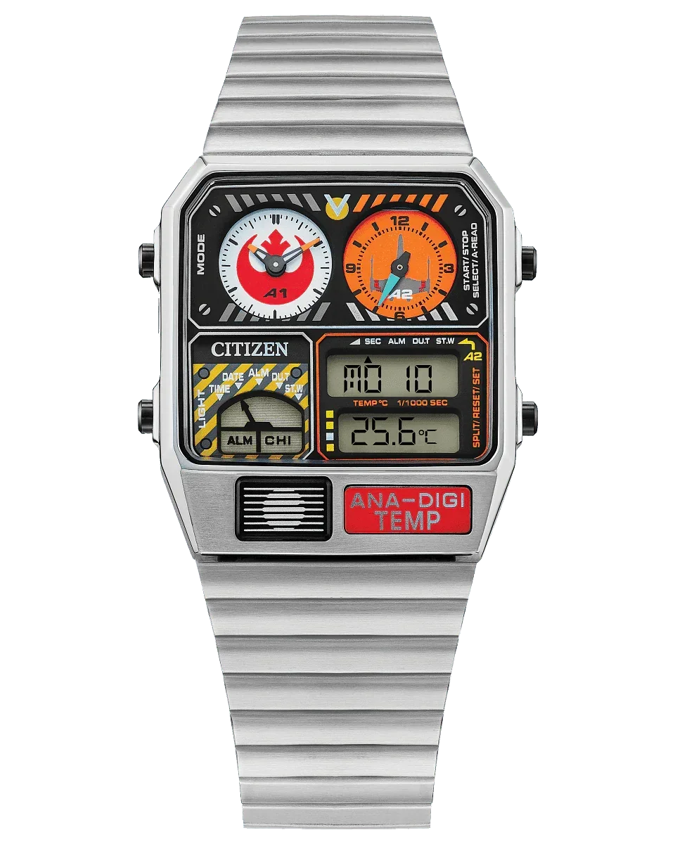 Citizen Star Wars Rebel Pilot Analog-Digital Mens Watch JG2108-52W