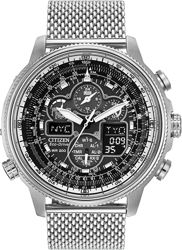 Citizen Eco Drive Promaster Navihawk A-T Mens Watch JY8030-83E