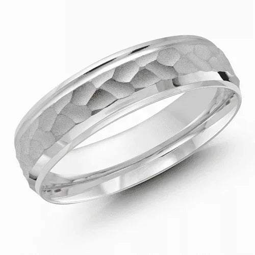 10, 14, 18 Karat 6mm Solid Gold High Polish Rounded Lux Band