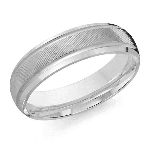 10, 14, 18 Karat 6mm Solid Gold High Polish Rounded Lux Band