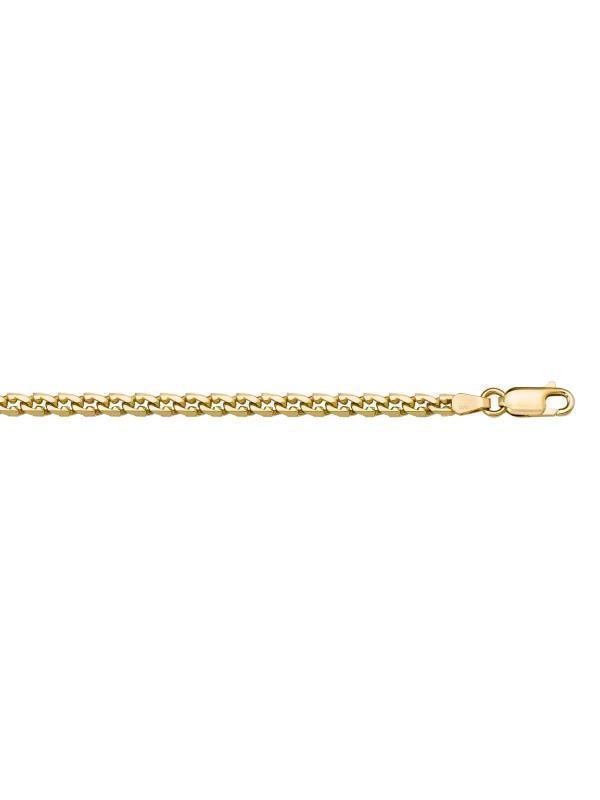 14K, 18K Yellow Gold L.F Link 3.3 mm Italian Chain